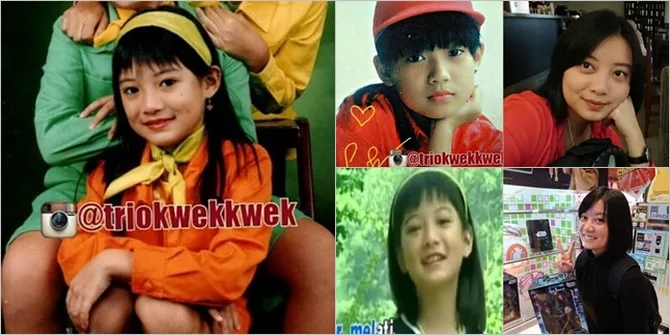 FOTO: Transformasi Leony Trio Kwek Kwek, Dari Kecil Imut Jadi....