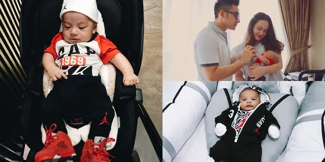 FOTO: Usia 2 Bulan, Anak Tommy Rumengan Makin Cakep & Stylish