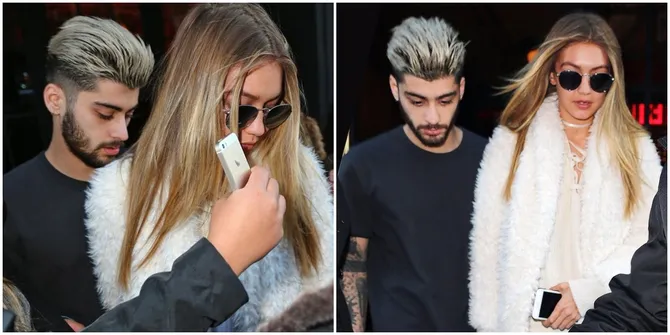 FOTO: Zayn Malik Tengah Berkabung, Gigi Hadid Setia Menemani