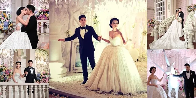 Galeri Foto Tercantik Resepsi Fairy Tale Chelsea Olivia - Glenn