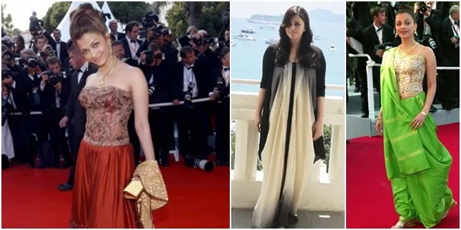 Gaun Terburuk Aishwarya Rai Sepanjang Festival Cannes, Bencana!