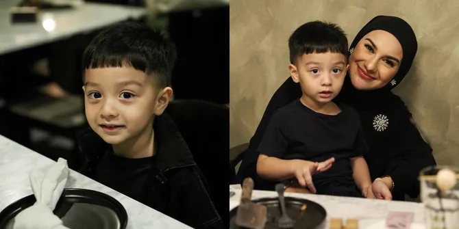 Genap 3 Tahun, Potret Air Rumi Akbar Anak Irish Bella dan Ammar Zoni yang Kini Makin Ganteng - Calon Idola Masa Depan