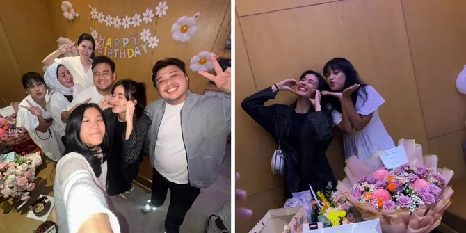Genap Berusia 23 Tahun, Ini 8 Potret Kejutan Ulang Tahun Mawar Eva de Jongh dari Para Sahabat