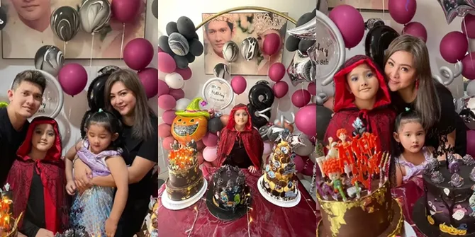 Genap Berusia 8 Tahun, Intip 7 Potret Serunya Perayaan Ulang Tahun Atreya Syahla Anak Iko Uwais dan Audy Item - Unik Bertema Halloween