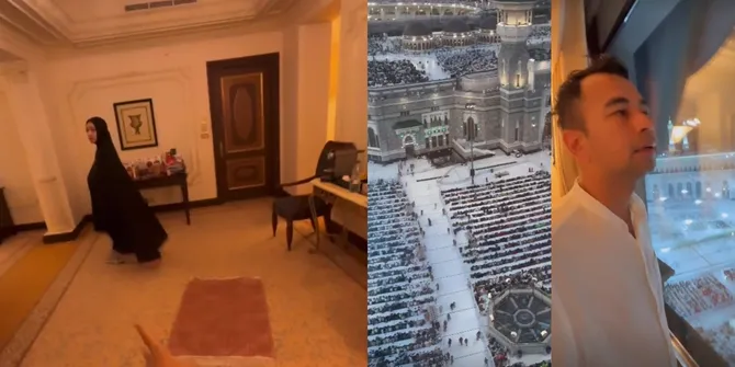 Haji Furoda, Potret Hotel Raffi Ahmad dan Nagita Slavina yang Mewah Abis - Langsung di Depan Masjidil Haram