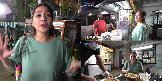 Hamil Muda, Intip 10 Potret Nagita Slavina Makan Terus Sampai Mual - Tiga Model Bakmi Hingga Es Cendol Dipesan Semua