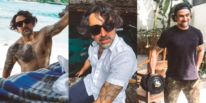 Hot Daddy! Foto-Foto Jeremy Thomas Sambut Usia 50 Tahun, Ganteng Punya Tubuh Atletis Dihiasi Sederet Tato