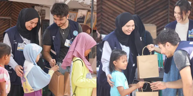 Ikut Jadi Relawan, Ini Sederet Potret Nadzira Shafa, Yasmin Napper, hingga Bryan Domani Lakukan Aksi Sosial Bantu Anak-anak - Pancarkan Kebahagiaan!