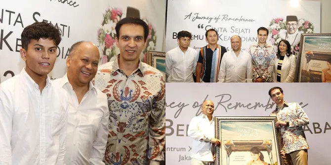 Ilham Akbar Habibie Terharu di Perilisan Trailer 'HABIBIE & AINUN 3'