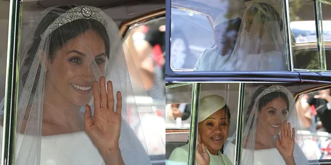 Indahnya Gaun Pengantin Meghan Markle Rancangan Givenchy, Klasik!