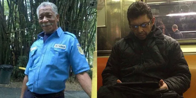 Ini Dia Orang-Orang Biasa Yang Berwajah Mirip Selebriti Hollywood