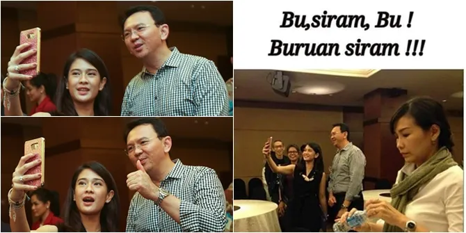 Inilah Kronologi Foto Selfie Dian Sastro & Ahok Yang Bikin Heboh!