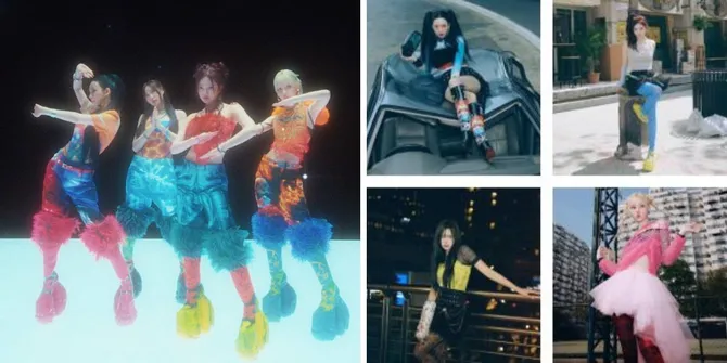 Intip 12 Visual Member aespa Dalam MV 'SUPERNOVA' - Cantik dan Futuristik!