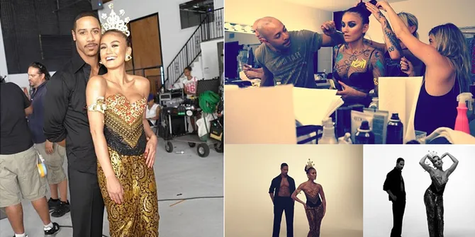 Intip Behind The Scene Klip Coke Bottle Agnez Mo