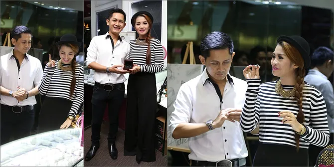 Intip Serunya Fitri Carlina Pilih Cincin Pernikahan, Sweet!