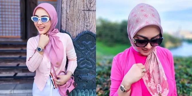 Jadi Cewek Kue, Ini Potret Gaya Cantik Syahrini Liburan di Jepang Bareng Reino Barack: Pakai Outfit Serba Pink!