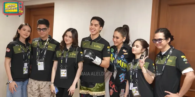 Jantung Maia Estianty Deg-degan Saksikan El Rumi Tanding Tinju, Minta Jadi Pertandingan Terakhir