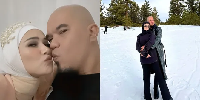 Jarang Umbar Kemesraan, Ini 8 Potret Ahmad Dhani yang Ternyata Bucin Banget Dengan Mulan Jameela