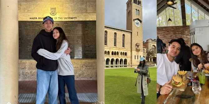 Jason Siap Kuliah, Potret Nana Mirdad dan Andrew White Antar Anak Survey Kampus di Australia - Perasaan Campur Aduk