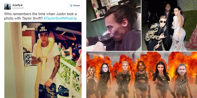 Justin Bieber Gabung Kanye West, Taylor Swift Jadi Meme Lagi
