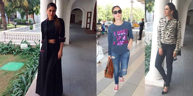 Kareena Pamer Perut, Karisma Kapoor Kompak Bareng Kedua Buah Hati