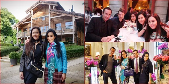 Ke Paris, Maia Hangout Bareng Petinggi Hermes & Sahabat Sosialita