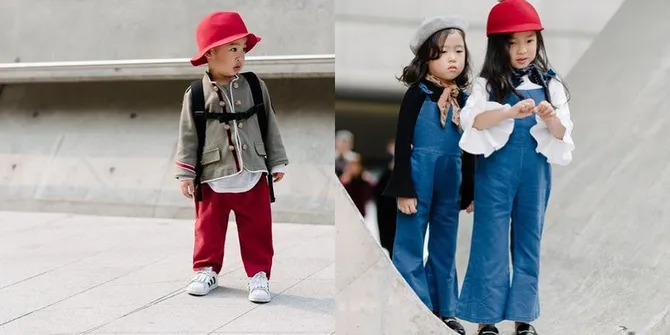 Kecil-Kecil Cabe Rawit, Model Seoul Fashion Week Kids Bikin Gemas