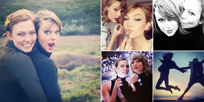 Kemesraan Taylor Swift - Karlie Kloss, Benarkah Mereka Lesbian?