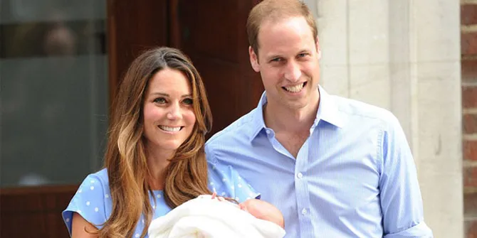 Kemunculan Pertama Kate Middleton dan Royal Baby
