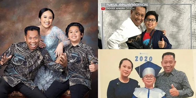Kini Dirawat Karena Pendarahan Otak, 9 Potret Tukul Arwana Berjuang Jadi Single Father - Rawat 3 Anak Seorang Diri