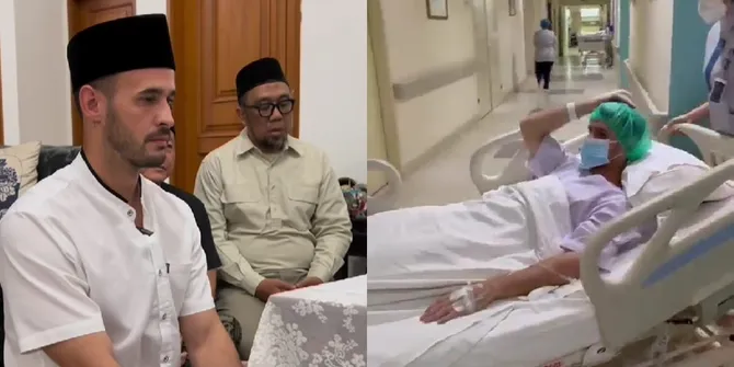 Kini Jadi Mualaf, Potret Antonio Dedola Pacar Nikita Mirzani Disunat - Setia Didampingi Kekasih Usai Operasi Berlangsung