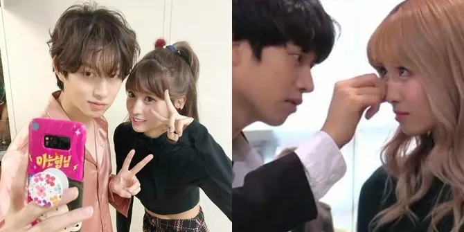 Kini Putus Cinta, 9 Foto Kenangan Kebersamaan Manis Momo TWICE dan Heechul SUJU yang Bikin Fans Ikutan Sedih
