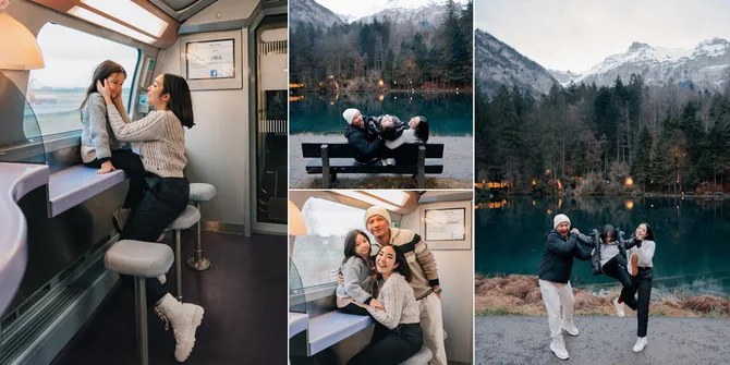Kini Sudah Sampai Swiss, Intip Potret Kebahagiaan Gisella Anastasia dan Gading Marten Bersama Gempi yang Ramai Didoakan Rujuk