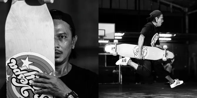 Kisah Vokalis SkaScoot Tekuni Hobi Longboard, Tak Kapok Meski Tulang Kaki Engkel Sempat Retak