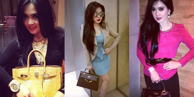 Kocak! Posting Foto Jadul, Syahrini Sebut Dirinya Dulu Menor, Riya dan Tante-Tante