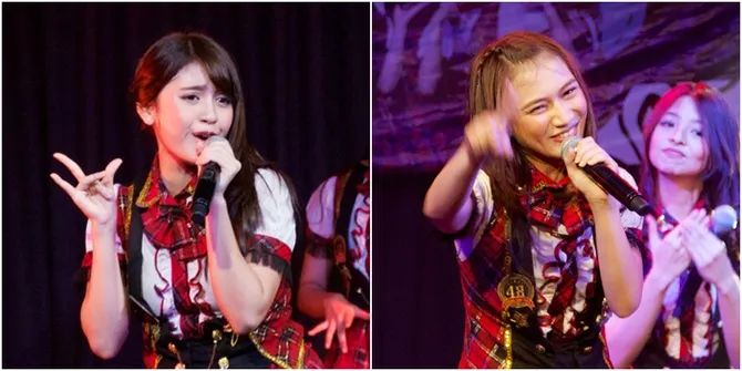 Koleksi Spesial Potret Nabilah dan Melody JKT48 di Konser Sharp