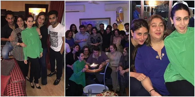 Kompak! Karisma Kapoor dan Kareena Kapoor Rayakan Ultah Sang Ayah