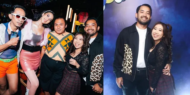 Kompakan dengan Suami, Intip 8 Potret Kiky Saputri Hadiri Ulang Tahun Anya Geraldine