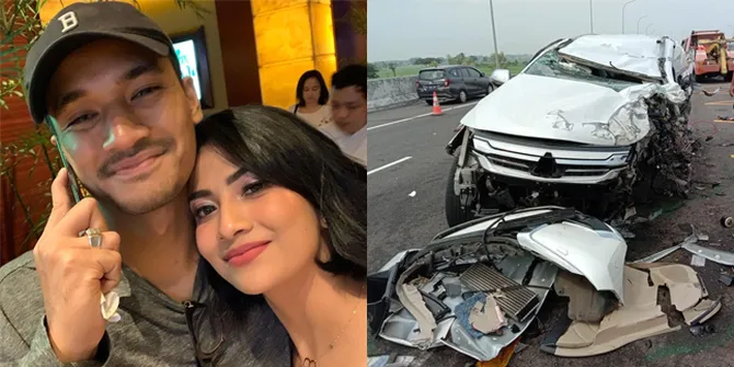 Kronologi Kecelakaan Maut yang Menewaskan Vanessa Angel dan Bibi Ardiansyah, Diduga Sopir Mengantuk - Mobil Menabrak Beton Pembatas