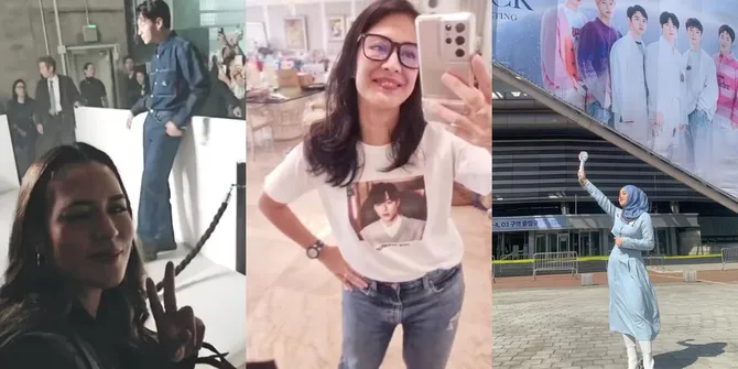 Lagi Jadi Mode Fangirl, Intip 8 Potret Artis Tanah Air yang Bagikan Momen Keseruan Mereka Jadi Fans Idol K-Pop!