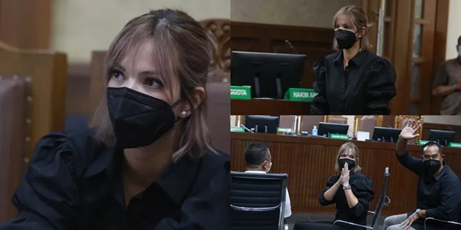 Lebih Segar, 9 Potret Penampilan Nia Ramadhani Saat Jalani Sidang Kasus Narkoba - Kini Rambutnya Pendek dan Pirang