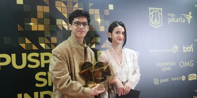 Leya Princy dan El Putra Sarira di Festival Film Indonesia 2025, Borong Piala Pilihan Penonton dari Rangga & Cinta