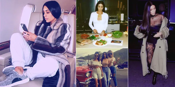 Liburan - Naik Jet Pribadi, Kim K Tetap Hidup Mewah Usai Dirampok
