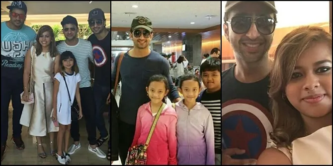 Liburan di Bali, Shaheer Sheikh Sempat 'Jumpa Fans' Dadakan