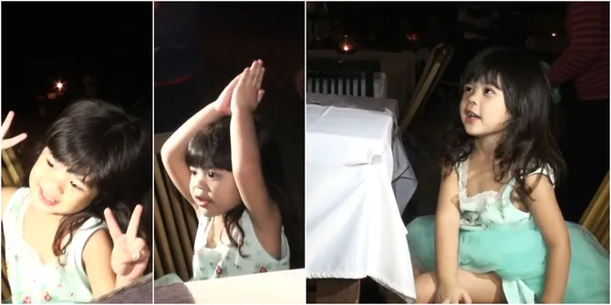 Lucunya Beragam Ekspresi Safeea Putri Mulan di Depan Kamera