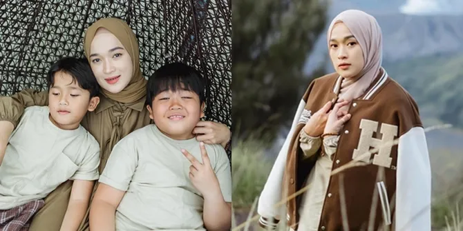 Makin Bahagia Usai berpisah dari Ayus, 8 Potret Ririe Fairus Momong Kedua Anaknya - Kelihatan Seperti Kakak Adik
