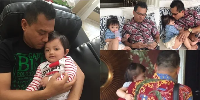 Manjanya Baby Arsy, Selalu Mau Ikut Ayah Anang Kerja di DPR