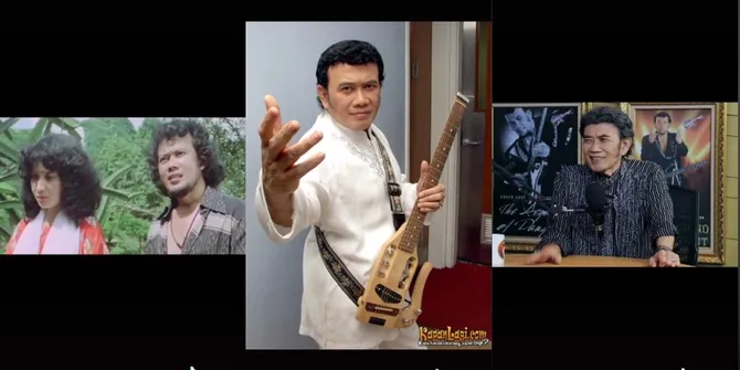 Masa Muda Ganteng Banget, Ini 15 Potret Transformasi Rhoma Irama Raja Dangdut Jadi Idola Sampai Sekarang