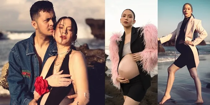 Maternity Shoot Karina Nadila, Pose Cantik di Bali - Perut Mulus Jadi Sorotan
