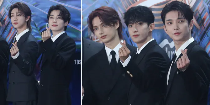 Menang Daesang, 8 Potret Member SEVENTEEN di Red Carpet Golden Disc Awards 2024